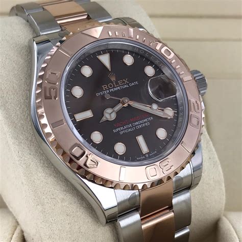 rolex yacht master blue dial gold|rolex yacht master 40 126621.